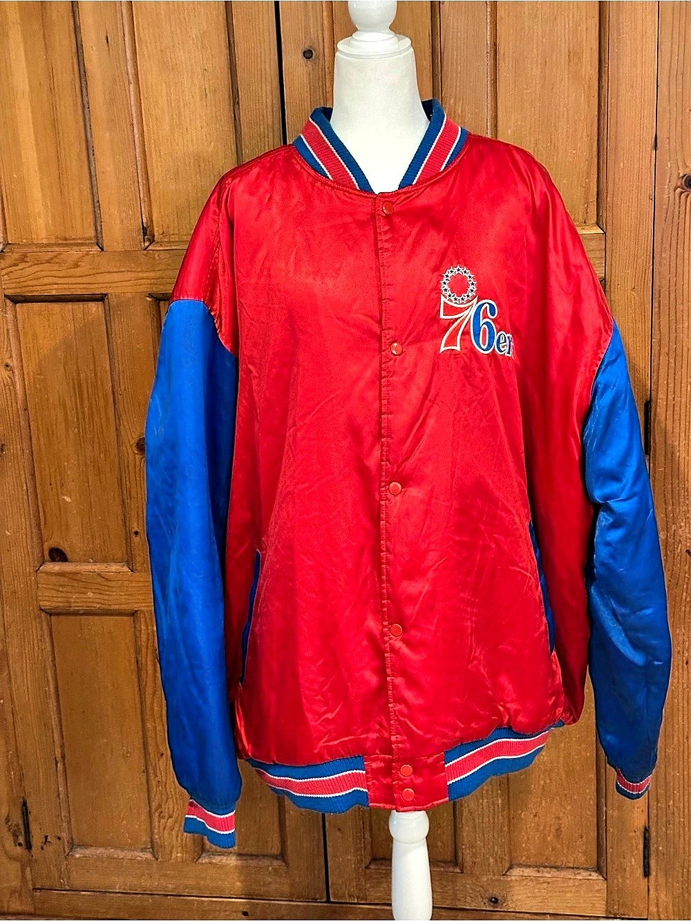 XXL Philadelphia 76ers Hardwood Classics jacket NBA 76ers